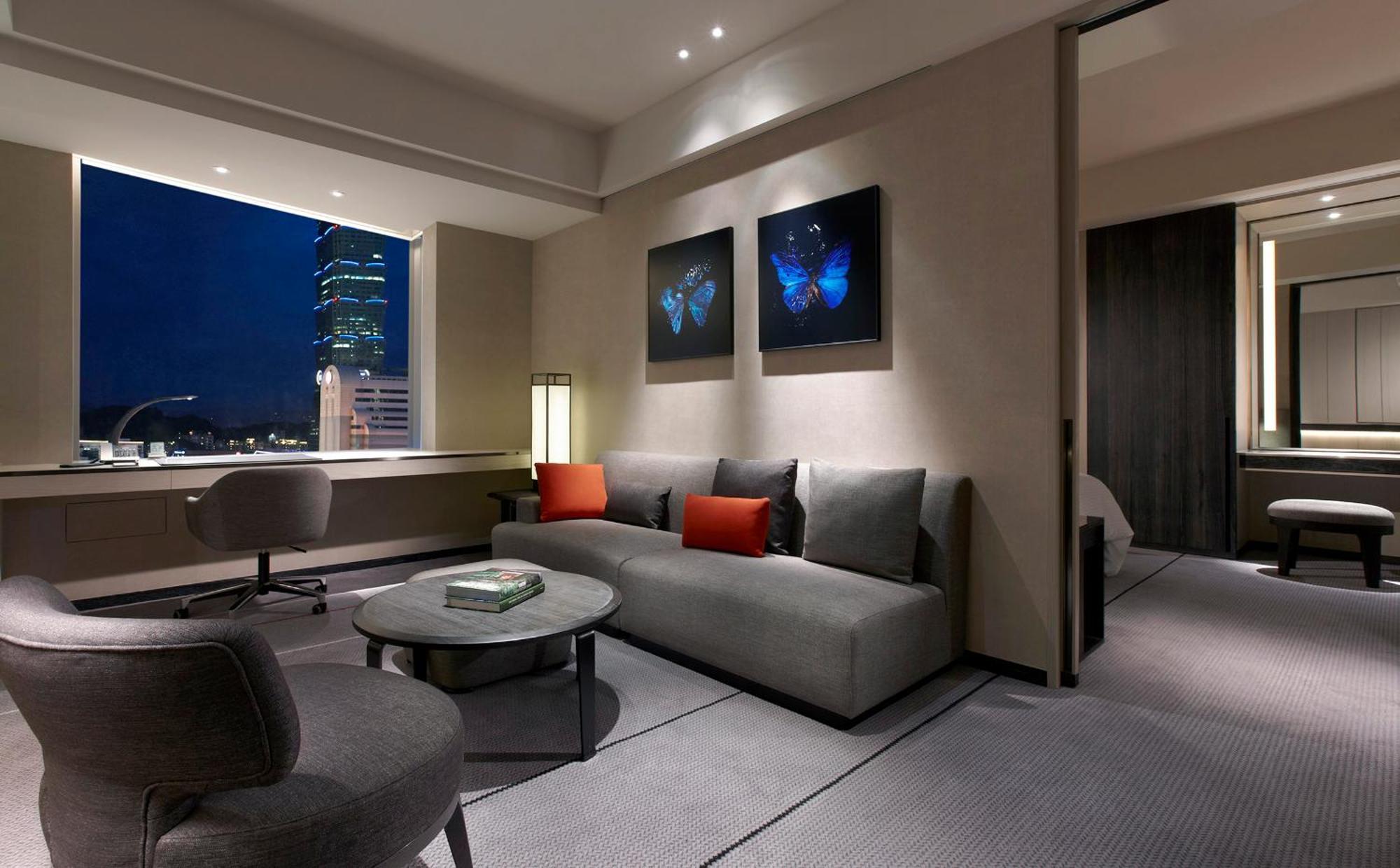 Humble House Taipei, Curio Collection By Hilton Hotel Exterior foto A suite at the hotel